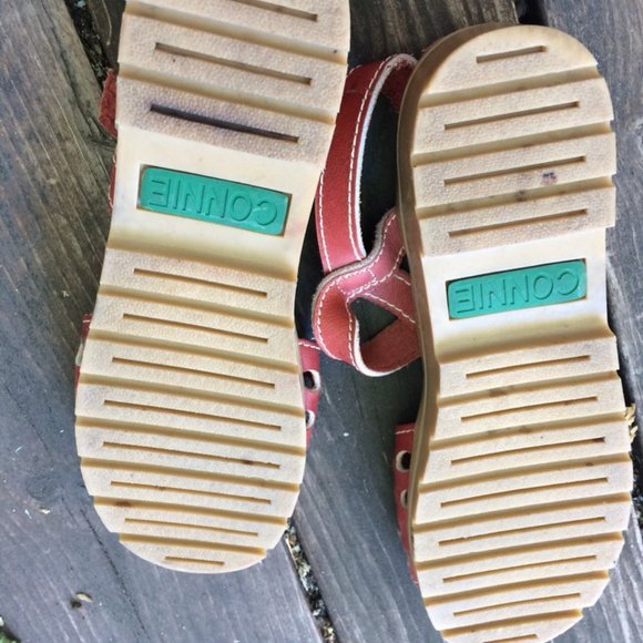 70s Sandals Cutout Summer Vintage Hipster 5 6 - Picture 4 of 4